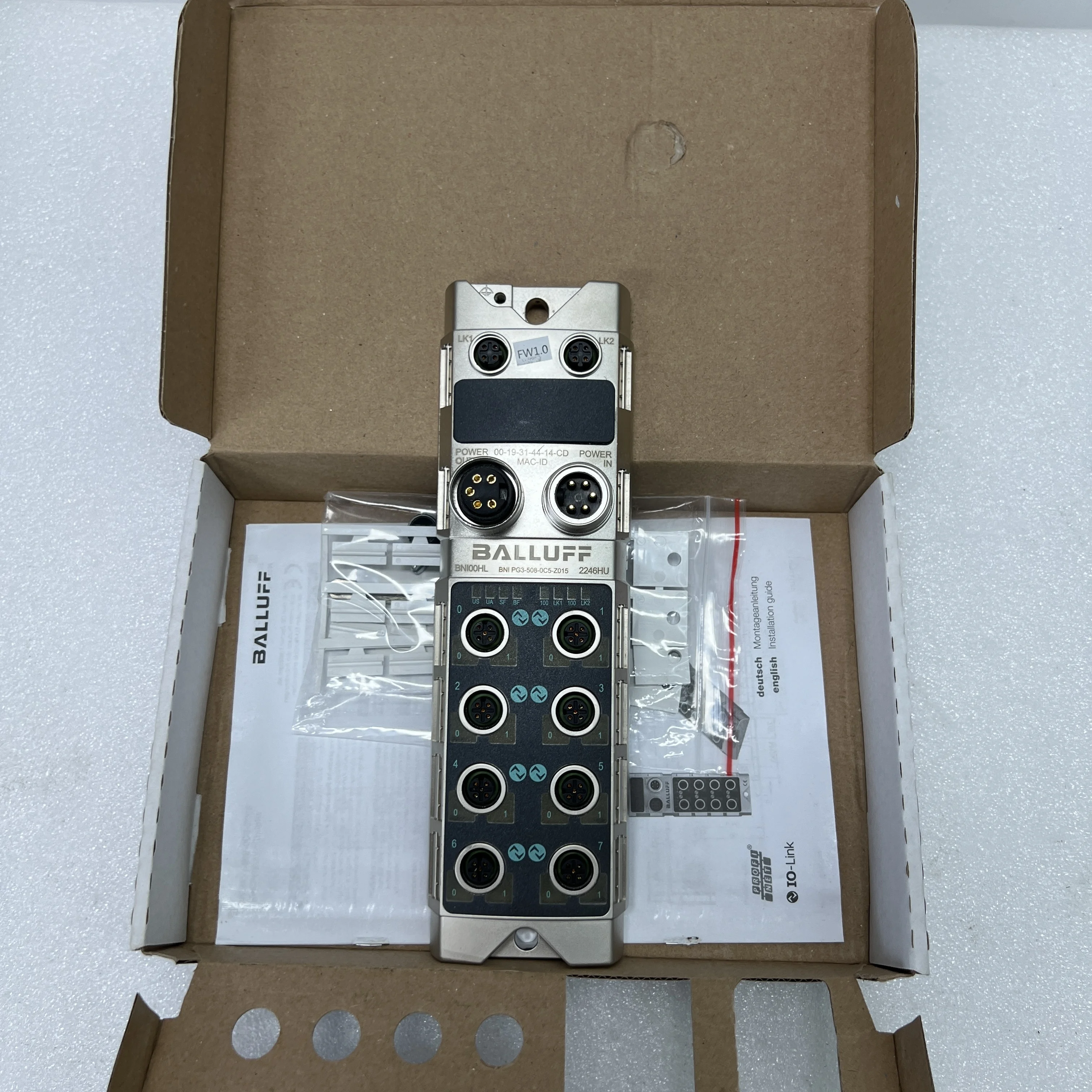 

BNI00HL BNI PG3-508-0C5-Z015 Profibus Module