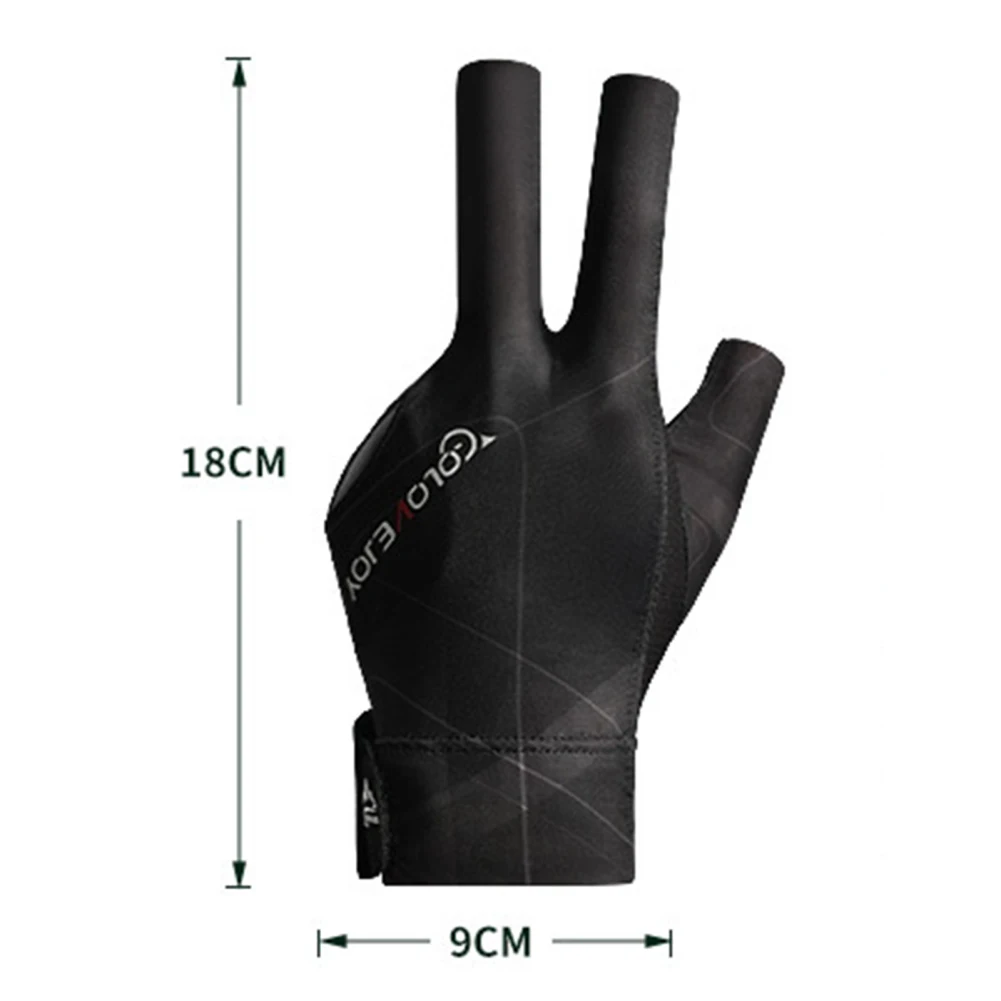 Professional Snooker Billiard Glove Breathable Non-slip Wear-resistant Split-finger Billiard Training Gloves Accessories