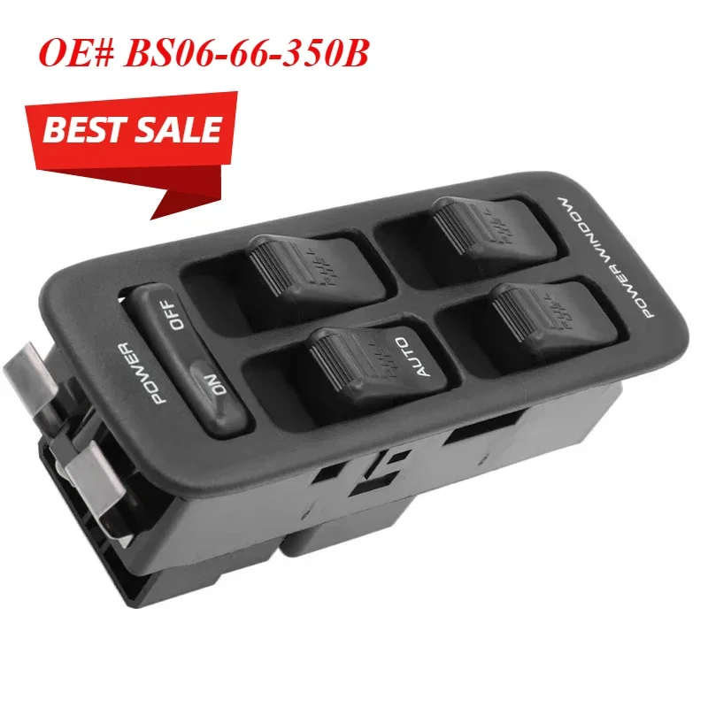 

BS06-66-350B BS0666350B Front Left Hand Driving Electric Power Window Switch Button For Mazda BG 323 CA7130 1987-1994 BS0666350A