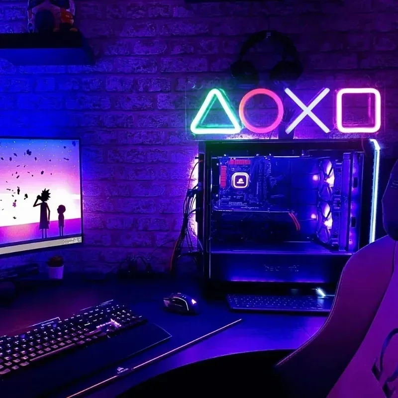 Spiel Neon Zeichen Lichter Für Wand Dekor USB Powered 5V Schlafzimmer Wohnzimmer Konsole Spiel Zimmer Dekor Männer Jungen Teen gamer Geschenke