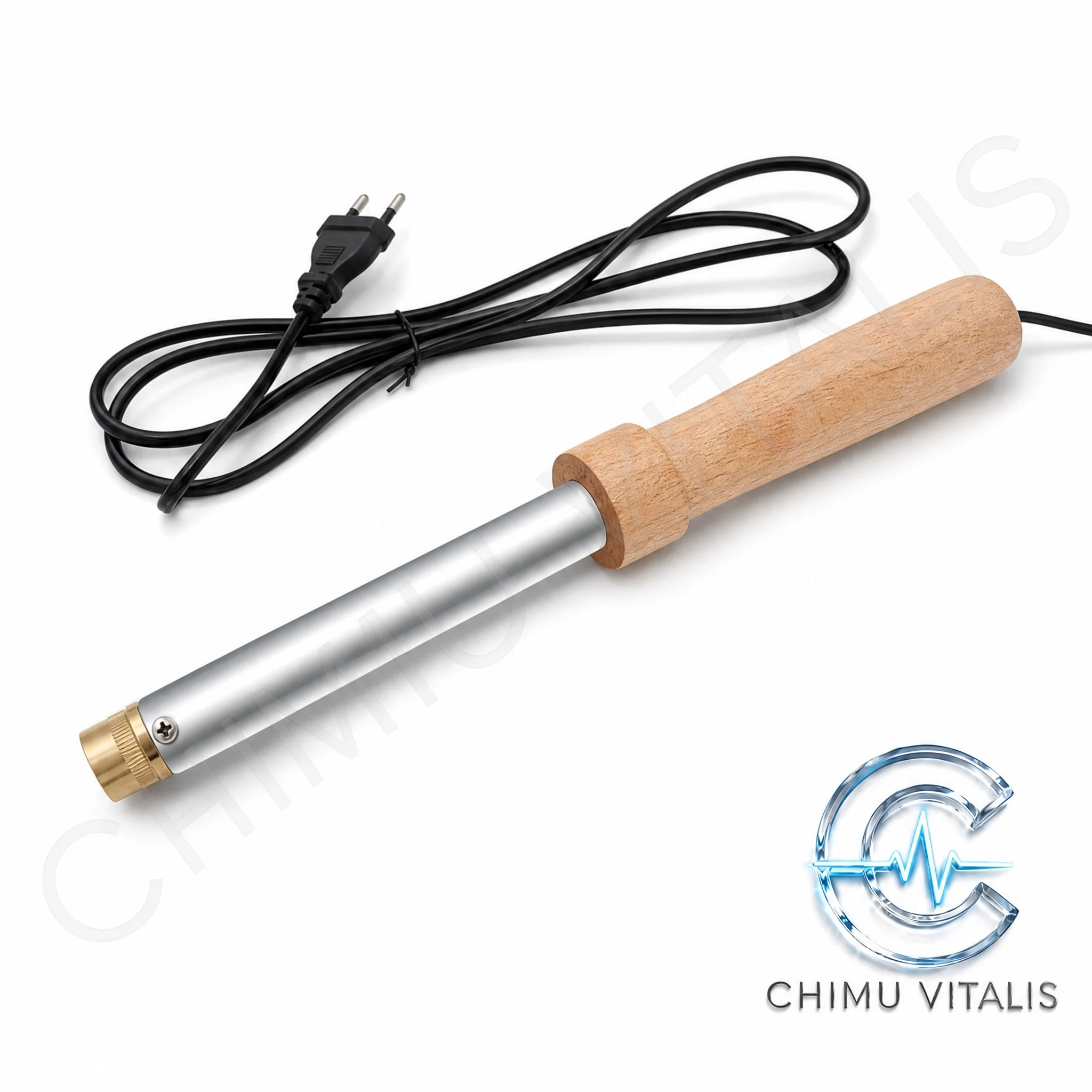 【CHIMU VITALIS】Veterinary Electric Calf Dehorner Rapid Heating Copper Head Livestock Horn Care Tool for Cow Lamb Farm 33cm