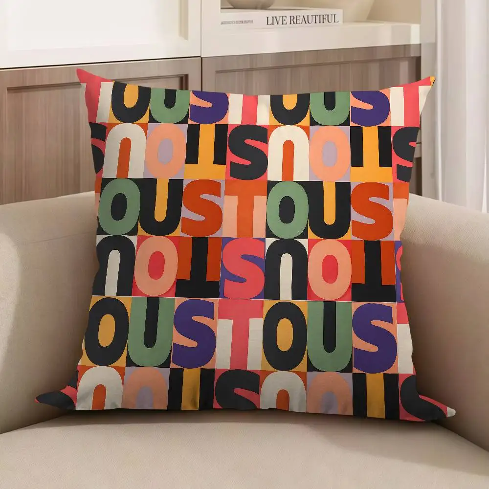 

T-TOUSes Oso Personalized Pillow Cover Kids Bedroom Wild Party Decor Pillowcase Kid Birthday Shower Gift