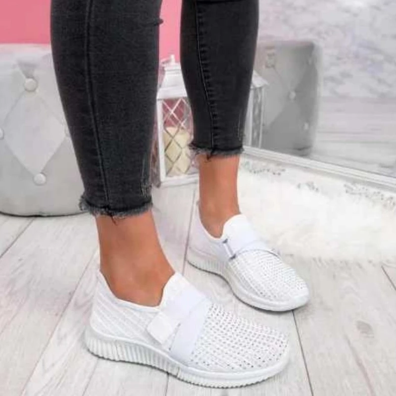 Women New Fashion Casual Shoes Summer Popular Women\'s Shoes Casual Designer Breathable Casual Sneakers Women\'s Shoes on Offer