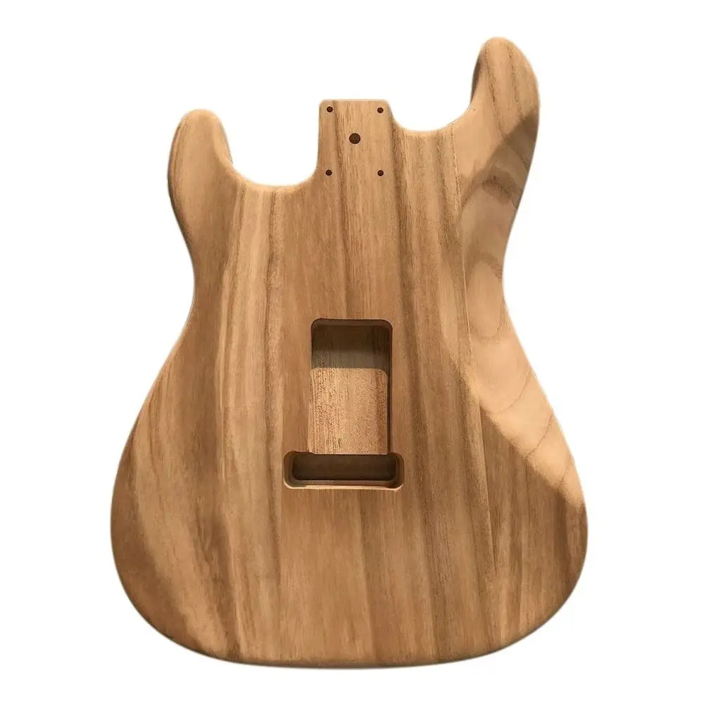 New Polished Guitar Barrel Body Maple Durable Electric Guitar Parts Wood Type Easy To Install Electric Guitar Bucket Material