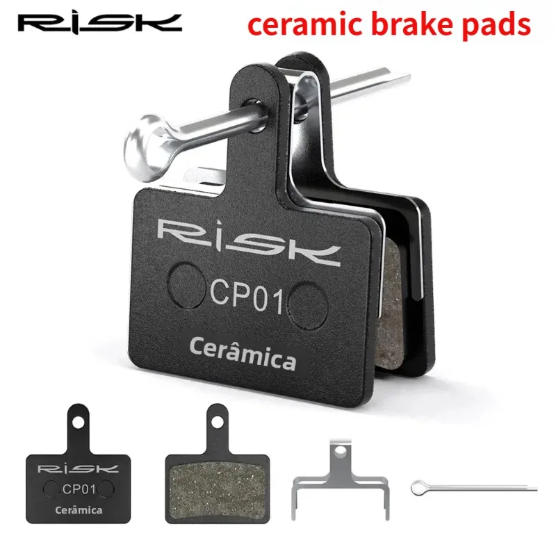 RISK Keramik-Bremsbeläge MTB Rennrad Elektroroller Hydraulische Scheibenbremsbeläge für Shimano M315 M355 M375 M395 M416 M515