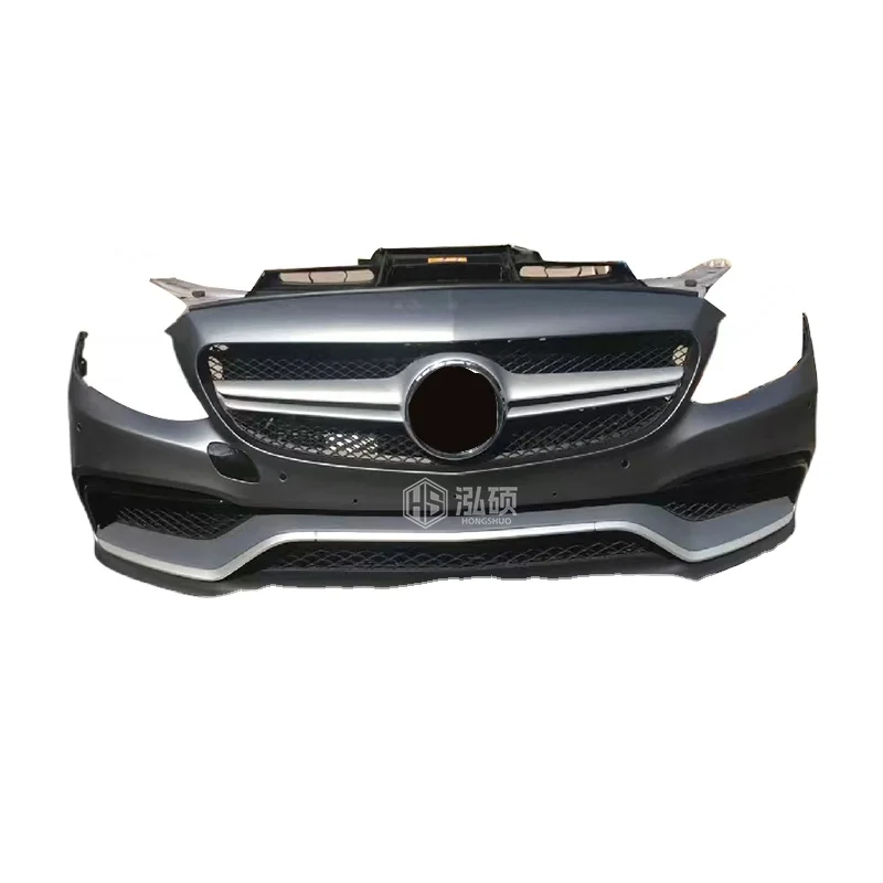 Hot selling Body Kits For Mercedes Benz C Class W205 Upgrade C63 AMG Front face Bumper Assembly With Grille