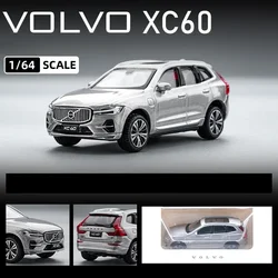 Volvo XC60 XC40 Alloy Car Model Diecast Metal Toy Simulation 1/64 Vehicle Collection Miniature Voiture Home Decor Boy Car Toy