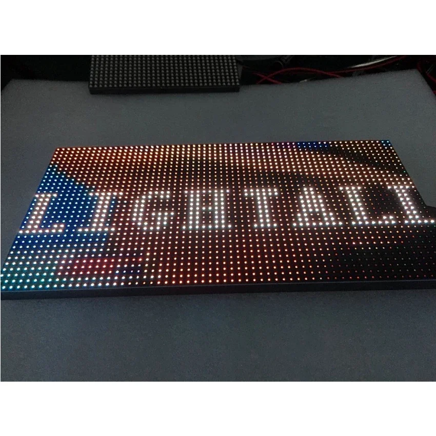 LED Display Modules 256*128mm 64*32 Dots P4 Outdoor 1/8 Scanning SMD2525 High Brightness LED Marrix Sign