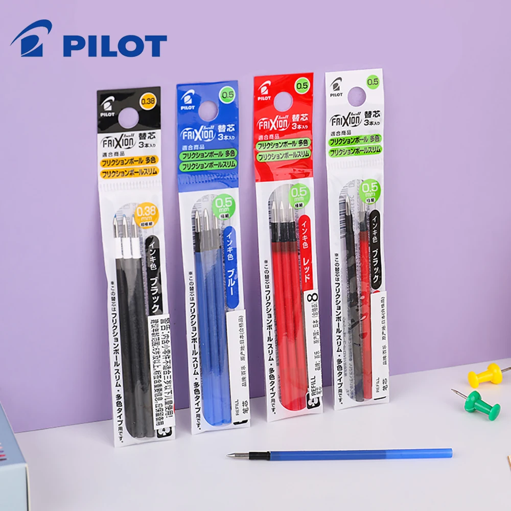 

6 Pcs Japan PILOT Erasable Pen Multifunctional Refill 0.38mm/0.5mm Gel Pen Refill LFBTRF-30EF School Supplies Stationery