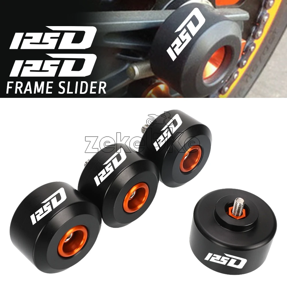 

Fit FOR KTM DUKE 125 200 390 Duke RC 125 200 300 RC390 2013-2022 2021 2020 2019 Front Rear Axle Wheel Protector Slider Crash Pad