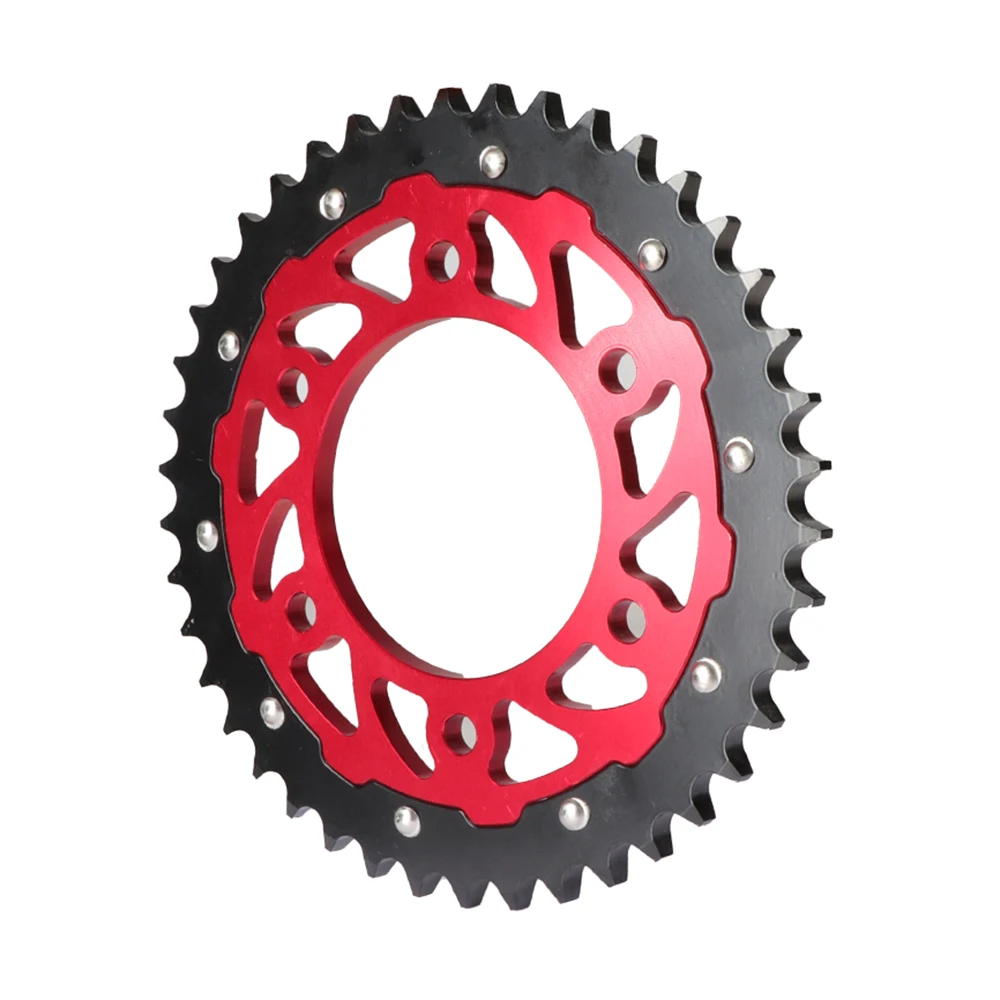 42T 76mm Sprockets Rear Back Sprocket Cog 100MM*6 Studs For Motocross Dirt Pit Bike Motorcycle Accessories