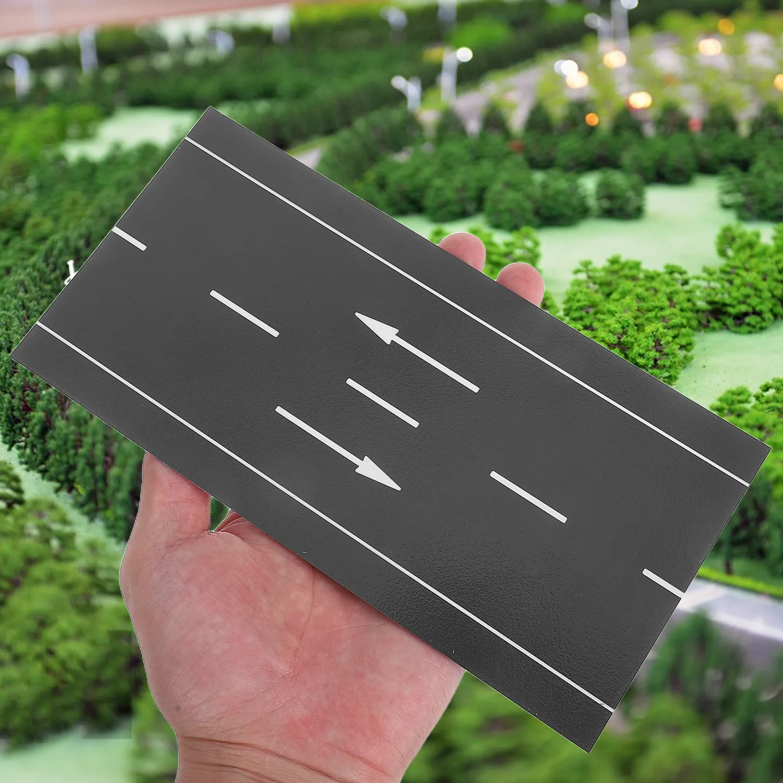 Micro Landscape Road Simulation for Scene Landscaping Creative DIY Urban Street Layout Educational Traffic Sign Learning Prop view 6