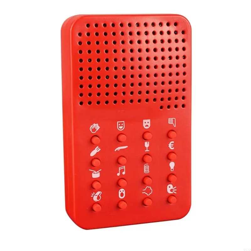 

QX2D Смешные звуковые эффекты Игрушка интерактивная шутка с 16 кнопкой для детей и взрослых