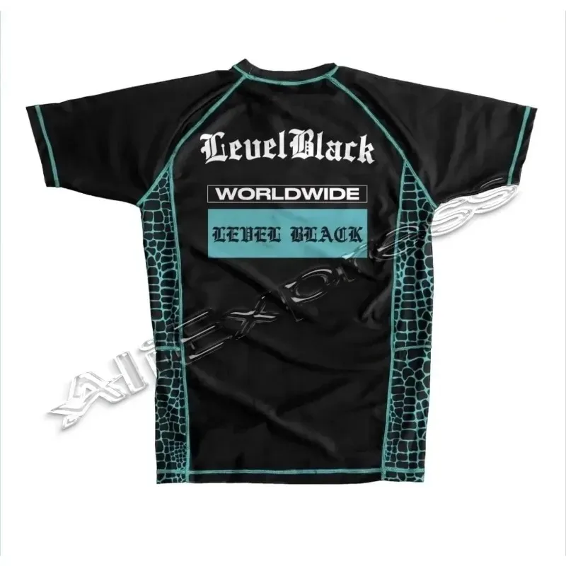 جديد LXB AJJ الرجال النساء تي شيرت مستوى أسود عادية رياضة قصيرة الأكمام المتضخم ADC طفح الحرس جيرسي تي شيرت التجفيف السريع تي شيرت #3