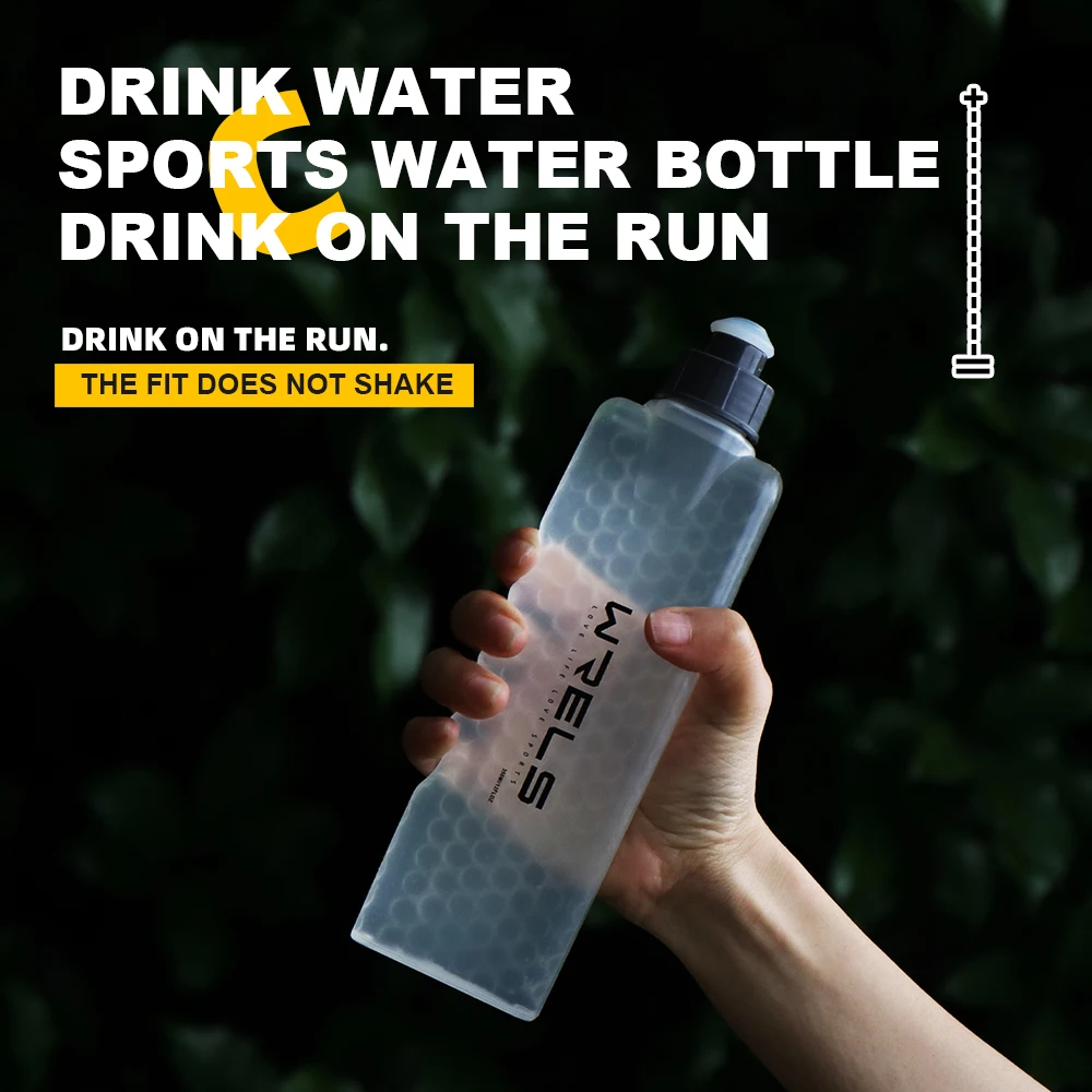 WRELS 350ml Sports Water Bottle Gym Cycling Cup Portable Fitness Outdoor Running Cycling Bicycle Kettle Water Bottle Sports - view 4