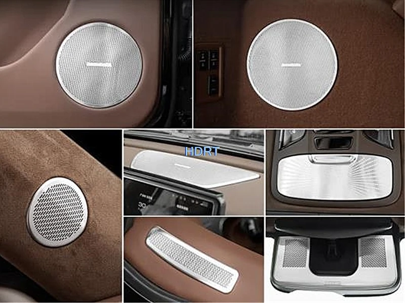 Car Styling Interior Front Hood Pillar Speaker Seat Reading Light Horn Dust Proof Cover Trim For Great Wall GWM Tank 700 2024 +