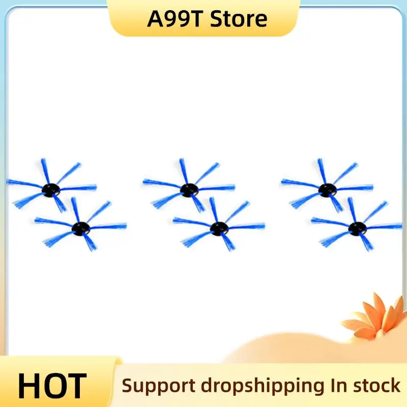 A99T 6PCS Side Brush For  Vacuum Cleaner FC8700/FC8710/FC8820/FC8810,Intelligent Sweeper Brush Replacement Cleaner Kit