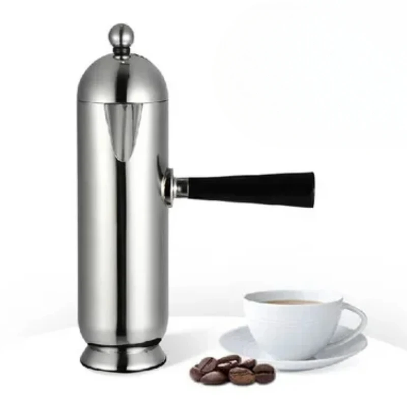 

All 304 Material 500ML Method Pressure Pot Straight Handle Hand Flushing Coffee Pot and Tea Pot Soft Decoration Boutique