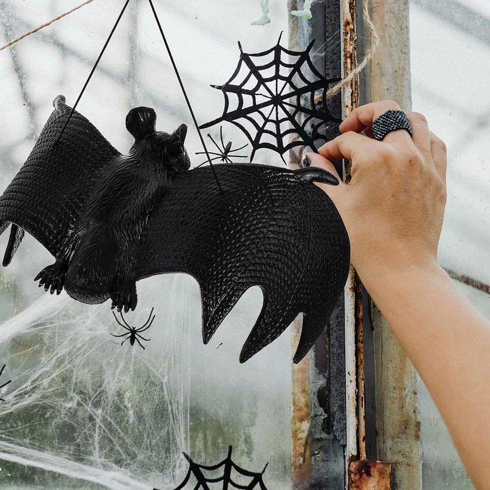 

10 Pcs Pendant Rubber Halloween Decor Lightweight RealisticHaunted House Scene Novelty Novel Halloween Pendants Toy Supplies
