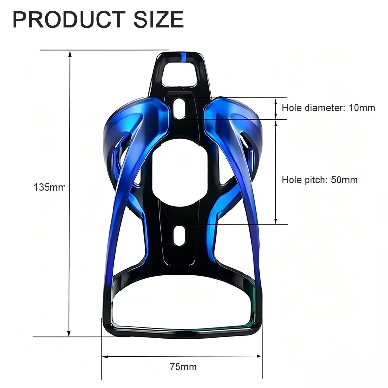Portabotellas para bicicleta Merida, para bicicletas de montaña y de carretera, soporte para botellas de agua, diseño bicolor, accesorio y equipo para ciclismo.