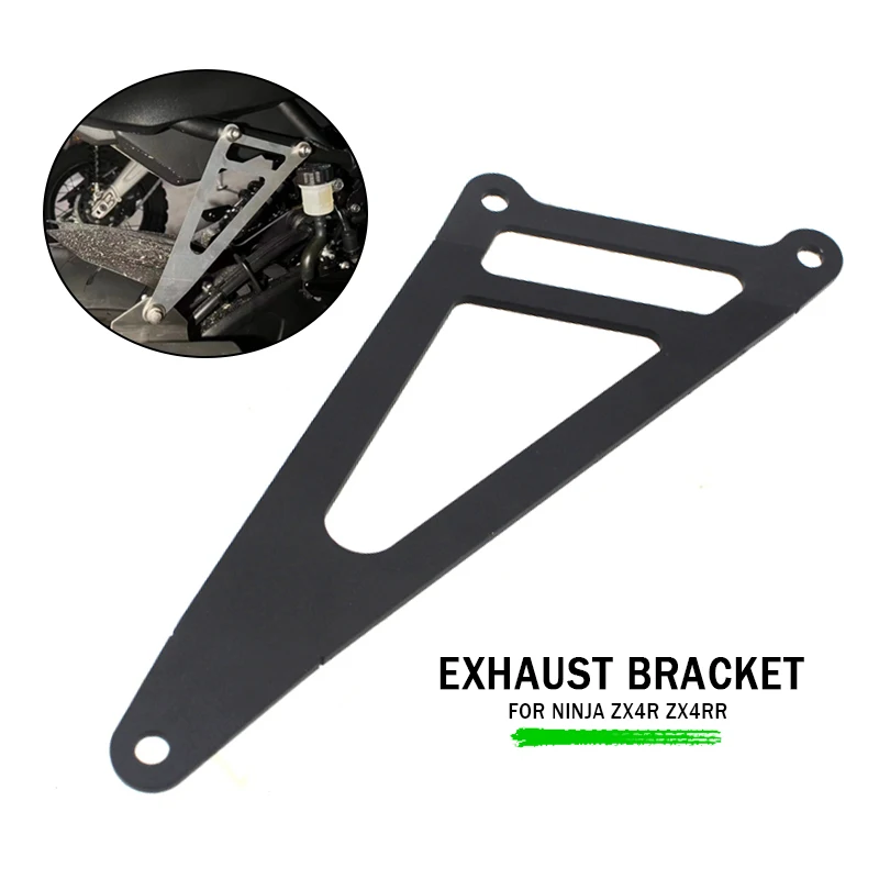 

Fit For KAWASAKI Ninja ZX4R ZX-4R ZX4RR ZX 4RR 2023 2024 Motorcycle Exhaust Hanger Bracket Accessories Muffler Support