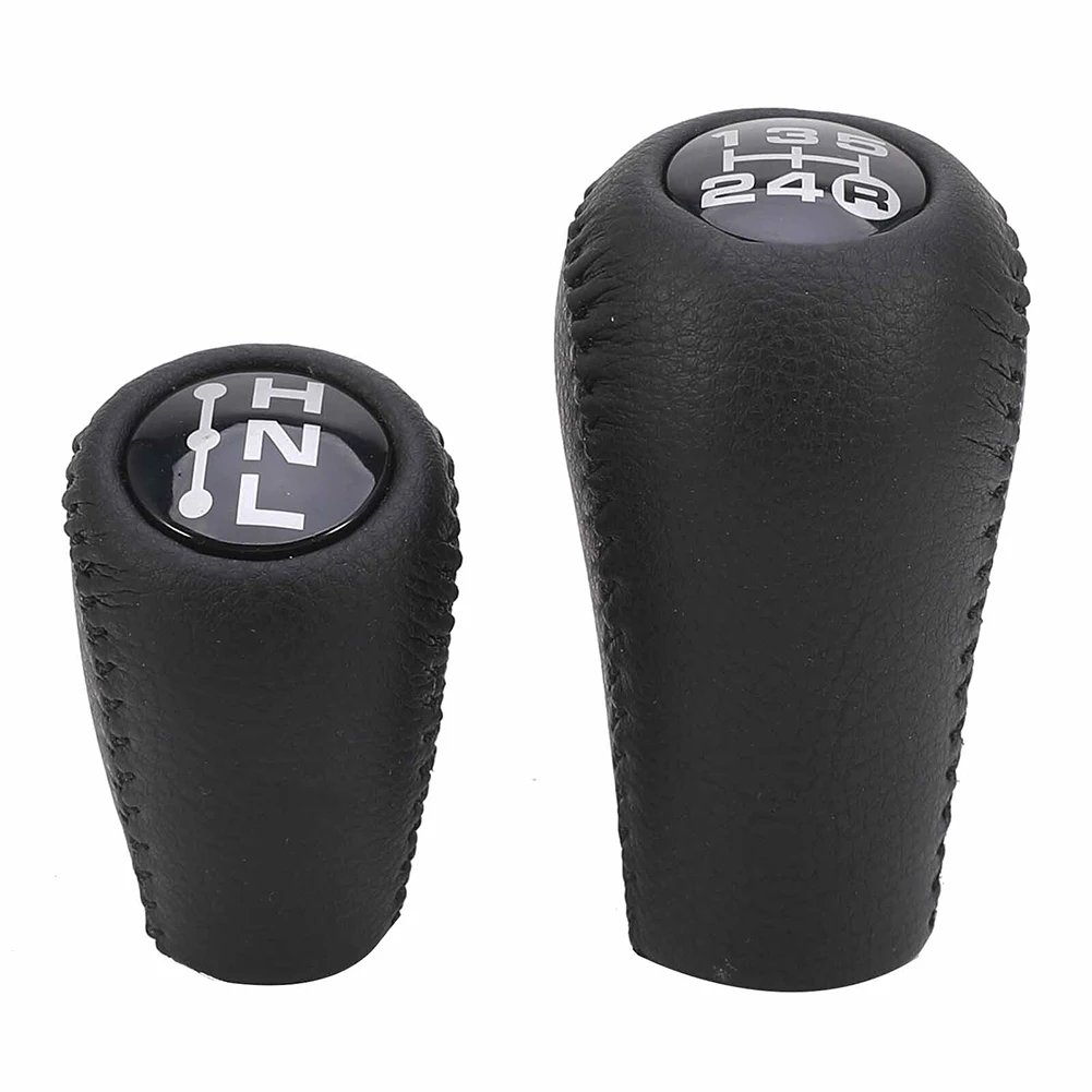 

Direct Replacement Black Leather Gear Knob and Transfer Case Knob Set for Toyota For 4Runner For Hilux For Land Cruiser