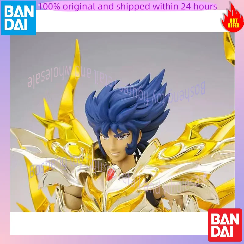 Original BANDAI Saint Cloth Myth EX Cancer Death Mask Soul Of Gold In Stock Anime Action Collection Figures Model Toys