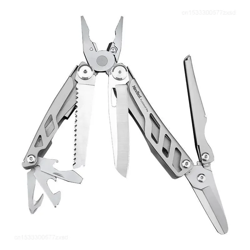 Imagem -06 - Nextool-flagship Pro Folding Blade Knife Conjunto de Ferramentas Manuais ao ar Livre 16 em Alicate Multi-ferramenta Chaves de Fenda Abridor de Lata Novo