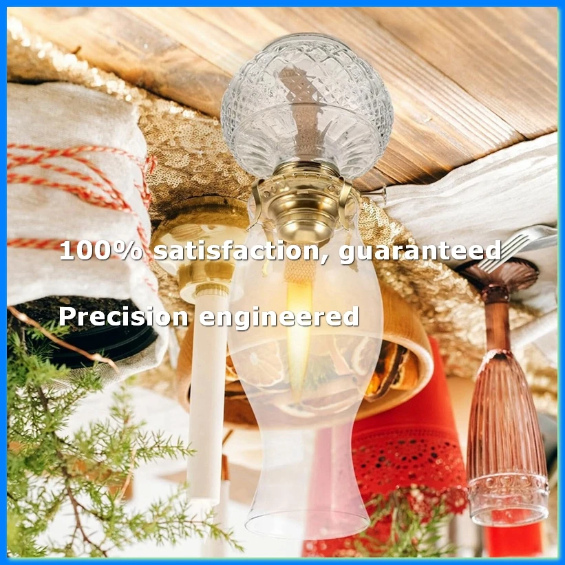 ●Vintage Glass Coal Lamp Rustic Oil Lamp Oil Lamps for Indoor Use Home Decor Lighting Oil Lantern-A57M