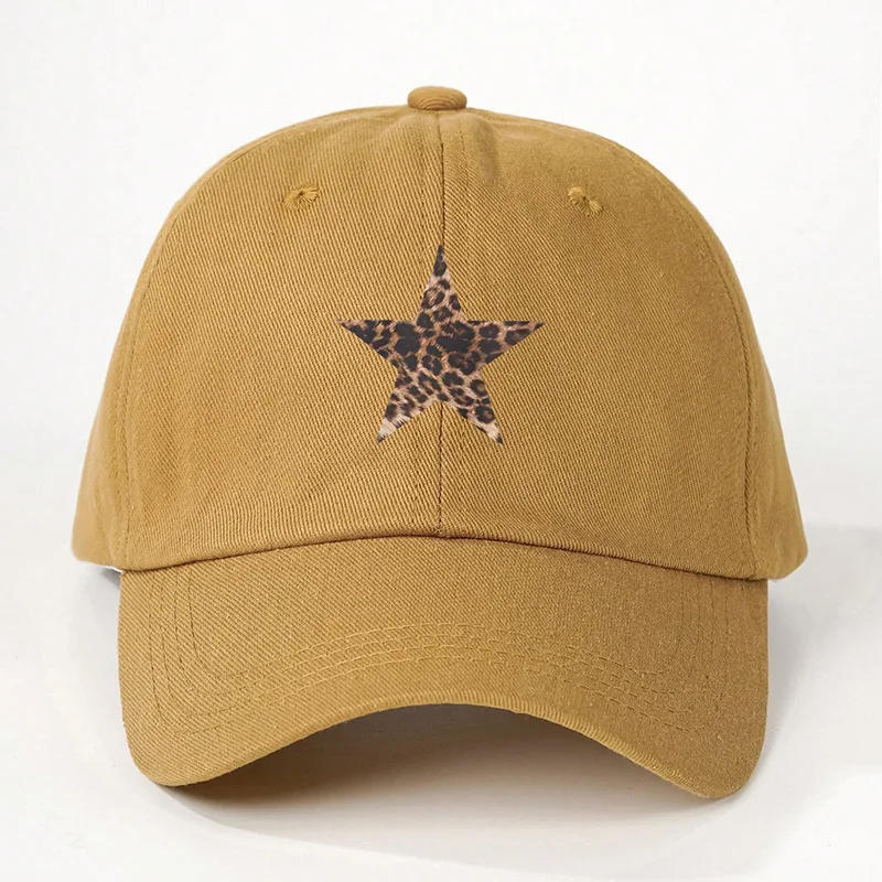 Baseballkappe aus weicher Baumwolle mit Leopardenmuster, unisex, verstellbar, lässige „Dad“-Kappe, ideal für Outdoor-Aktivitäten, Angeln und Reisen. – Detail 3