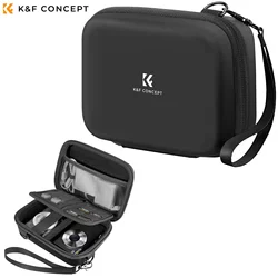 K&F Concept Digital Camera Case Waterproof Protective Lightweight Camera Sling Bag For Canon PowerShot With 2 Length Straps