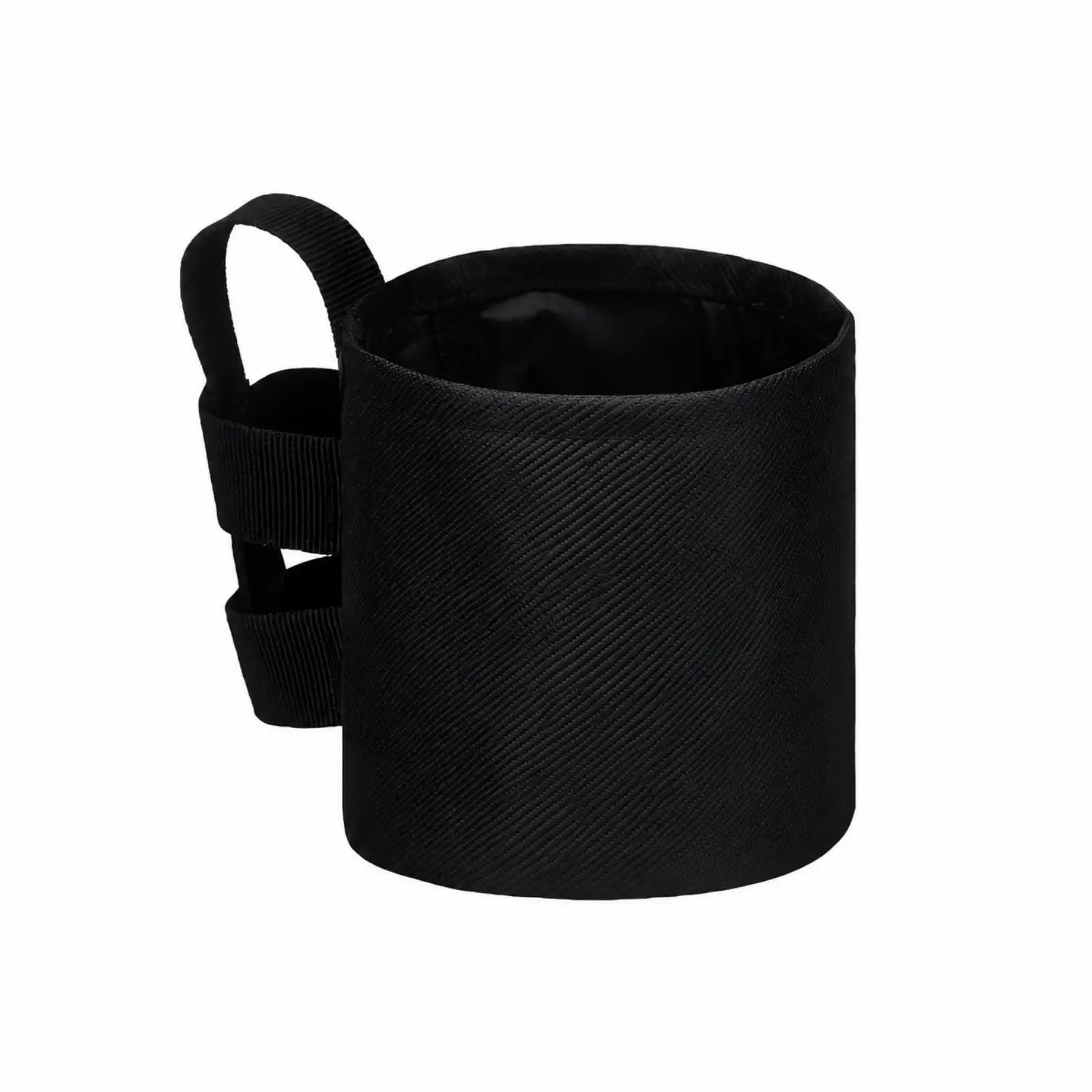 Outdoor Chair Cup Holder Portable Beverage Caddy for Camping with Strap Fastening