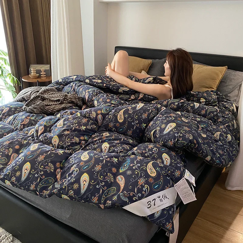 

Down quilt, white goose down quilt, five-star hotel, warm spring and autumn quilt, quilt core, thickened winter quilt