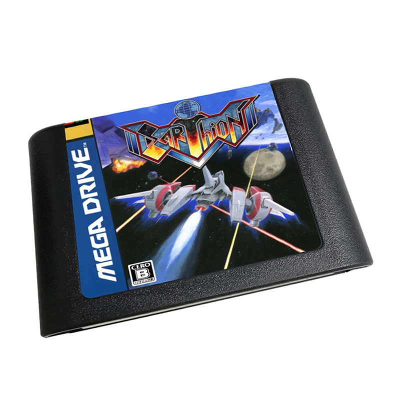 Earthion 16 بت MD بطاقة الألعاب لخرطوشة وحدة تحكم ألعاب الفيديو Sega Megadrive Genesis