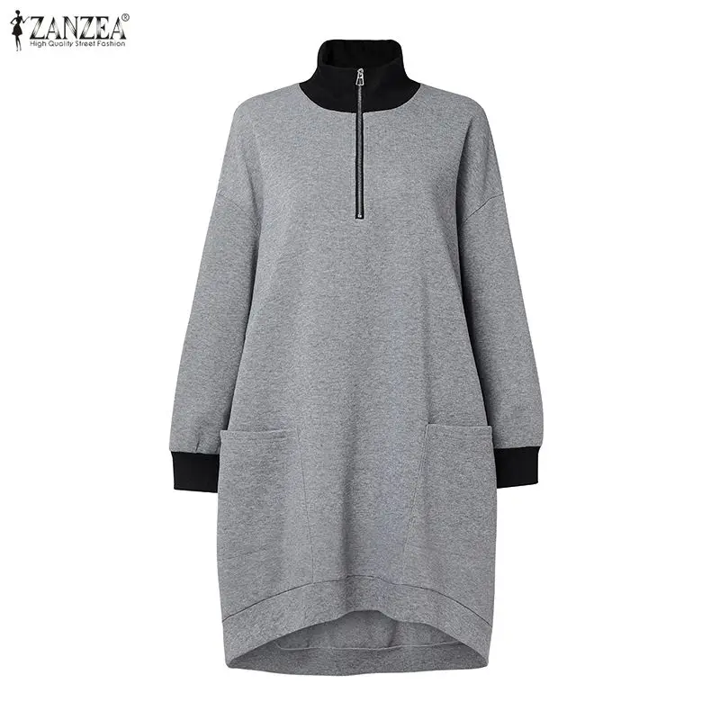 Women's Hoodie Sweatshirt Dress