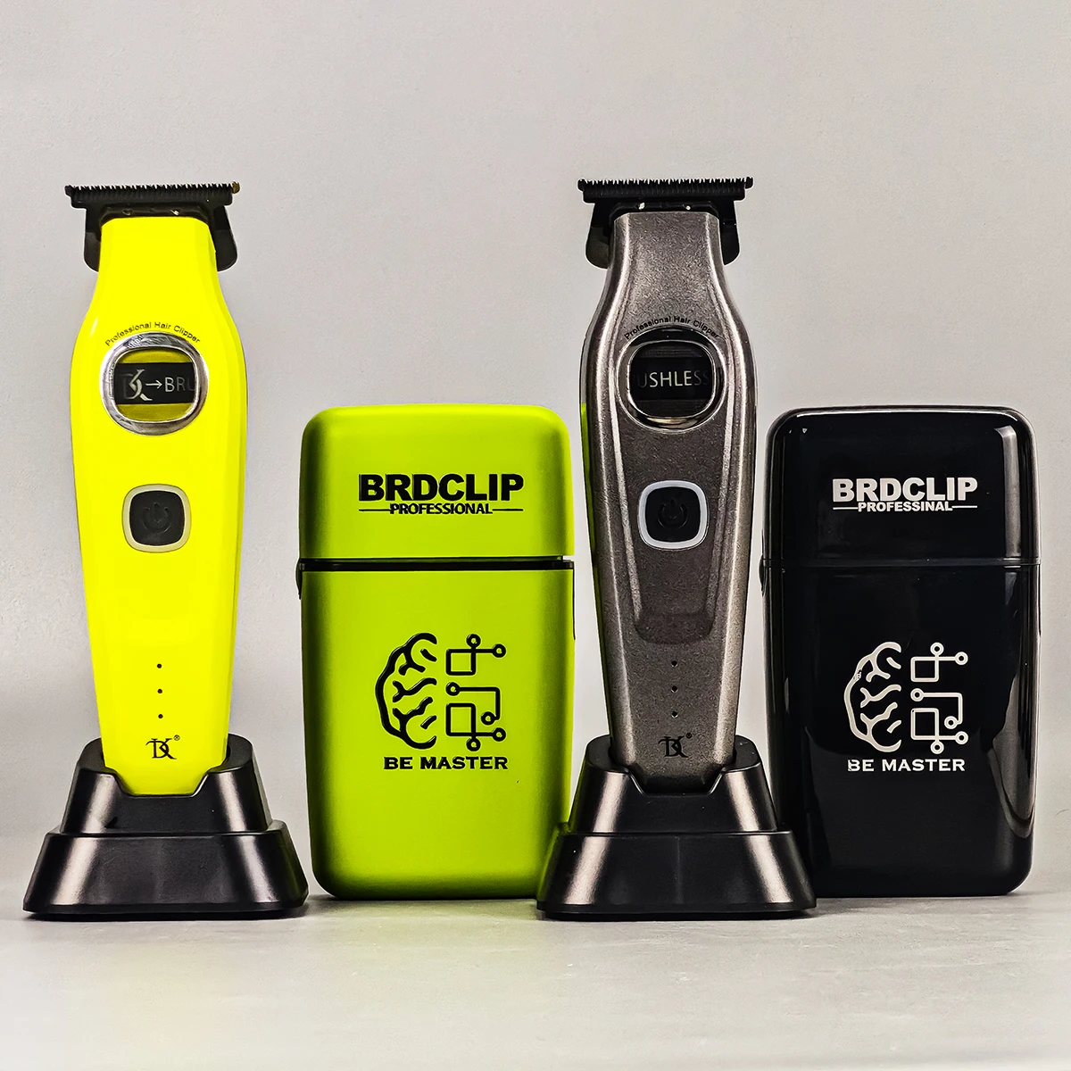 

Professional BRDCLIP Barber 7500RPM High Motor Trimmer Hair Clipper 10000RPM Shaver Hair Finish Machine DLC Blade 0 Tooth Pitch