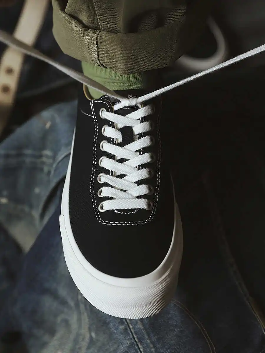 

Ретро-кеды Thi Bot из вулканизированной ткани, низкие, повседневные, летние, универсальные, для пар, дышащие, с резиновой подошвой