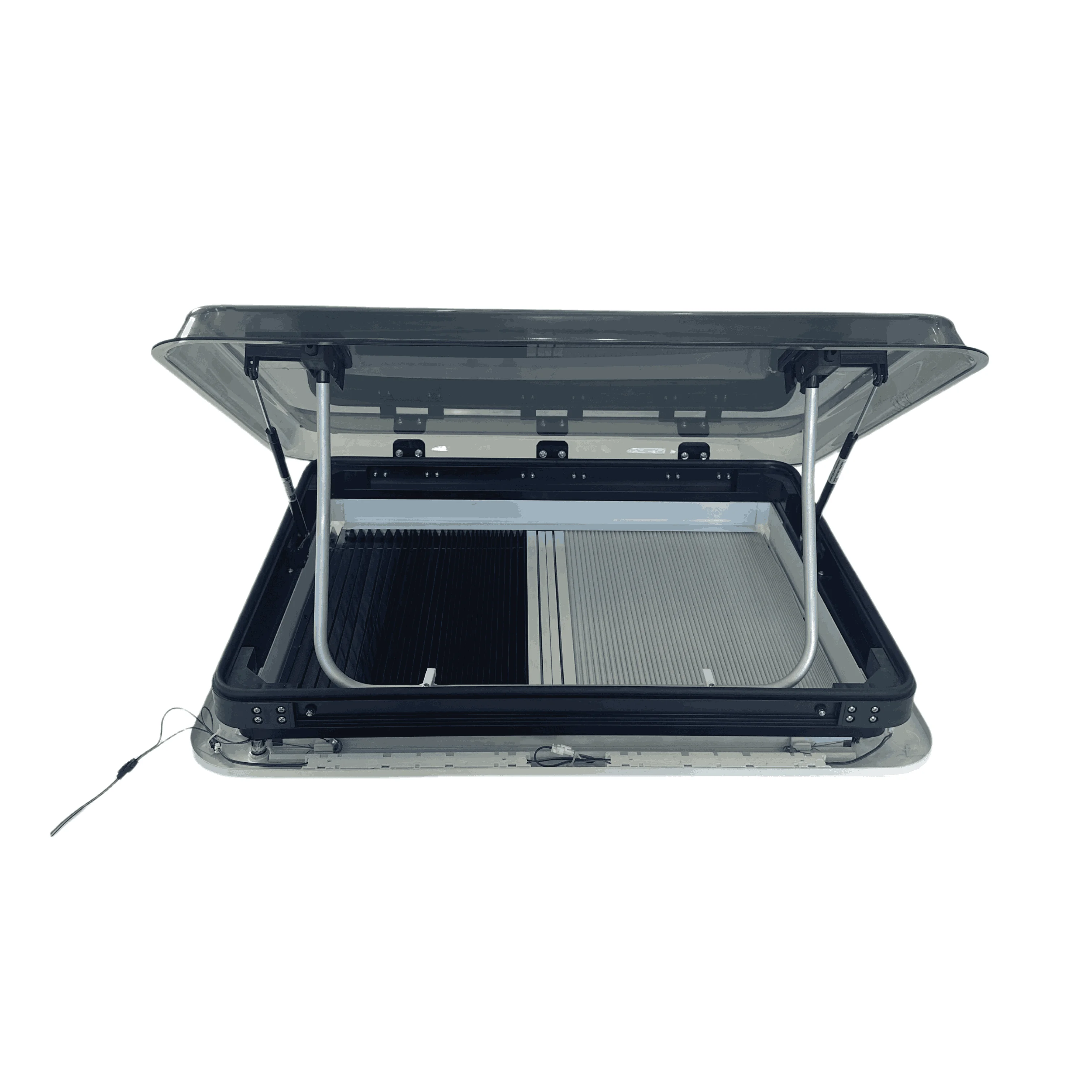 

RV Interior Accessories Outdoor Caravan Skylight 700*500mm Acrylic Glass Automatic/Manual Waterproof For RV Camper Motorhome