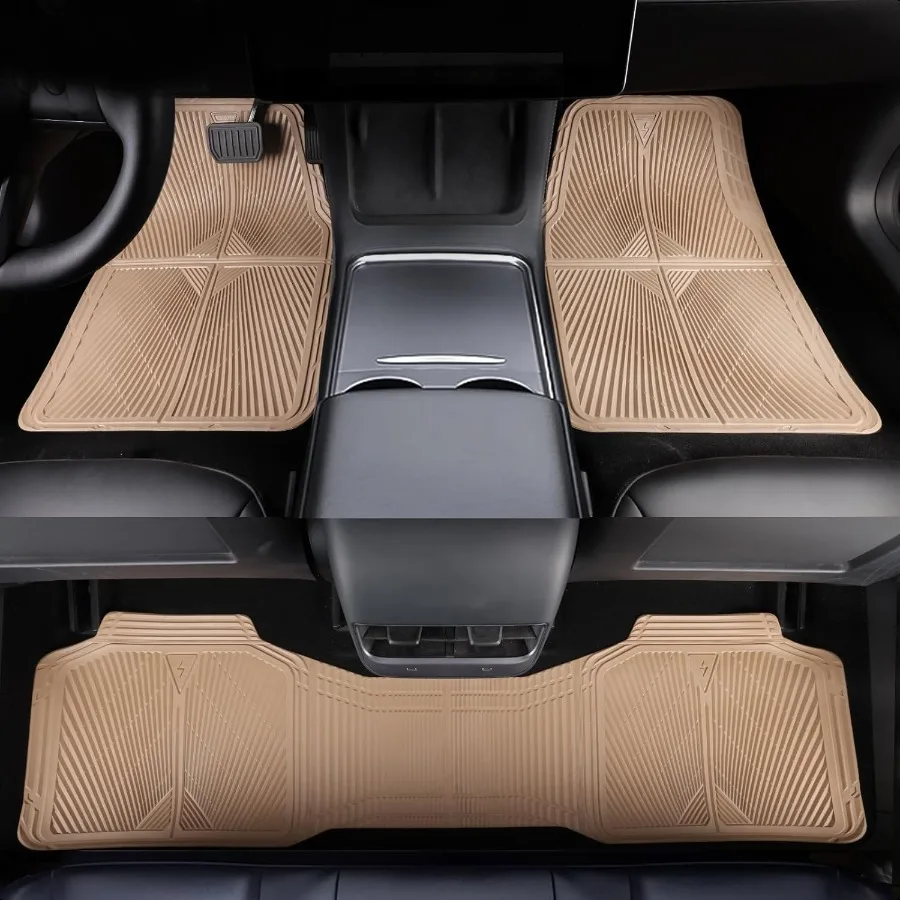 المطاط سيارة الحصير سيارة الحصير جميع الأحوال الجوية مقاوم للماء Trimto صالح الحصير سيارات شاحنات SUV المضادة للانزلاق سهلة التنظيف H #2