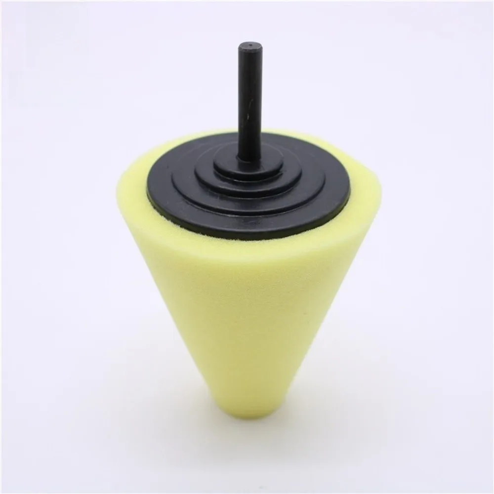 Drill Attachable Conical Polishing Sponge Waxing Compatible Mold Cleaning Car Hub Polishing Pad High Speed