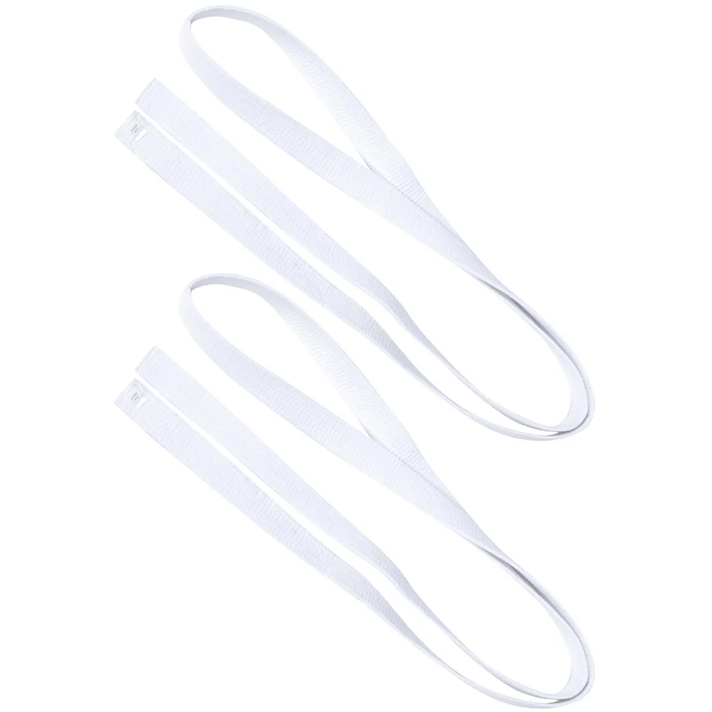 

2Pcs Karate Belt Comfortable Durable Lightweight Suitable Martial Arts Training Waist Band for Men Women Kids Karate Belt