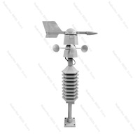 Wireless Automatic Weather Station Wind Speed Direction Meter Home Outdoor Monitoring Forecast Sensor Temperature Humidity