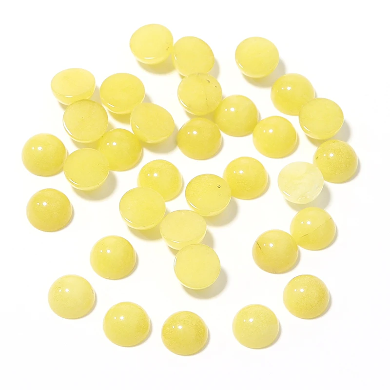 10pcs Round Onyx Cabochons for DIY Jewellery Making