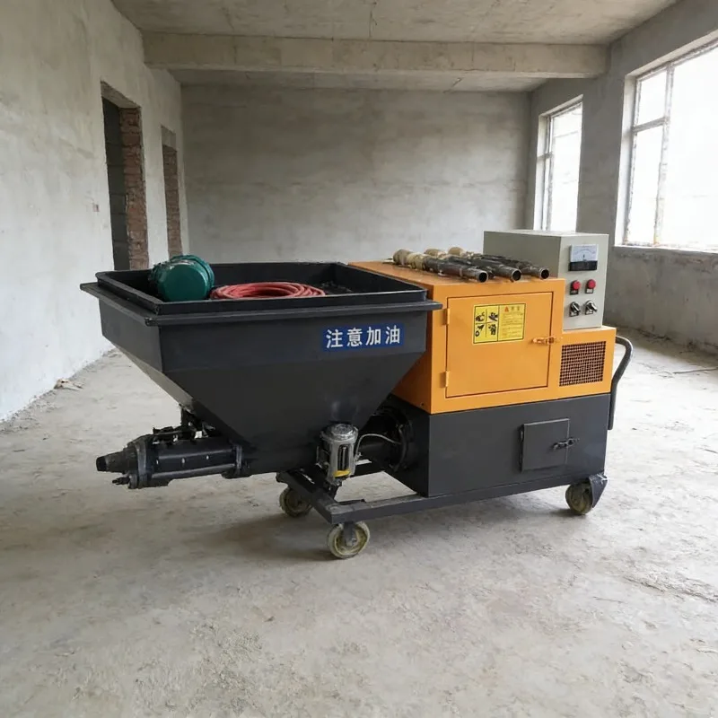 

Stable Continuous Flow Screw Type Mortar Spraying equipment for Tunnel Slope Waterproof Coating Customized