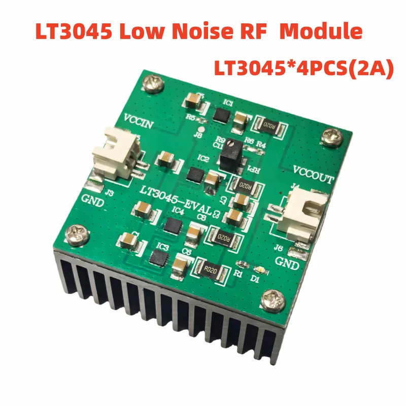 LT3045 1A12A Module Single Power Supply Module Board Low Noise with Heat Sink