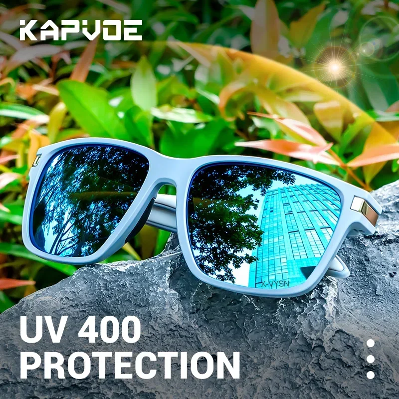 

Kapvoe поляризационные солнцезащитные очки для мужчин и женщин, модные роскошные очки для спорта на открытом воздухе, бега, солнцезащитные очки UV400, MTB, велосипеда, велоспорта