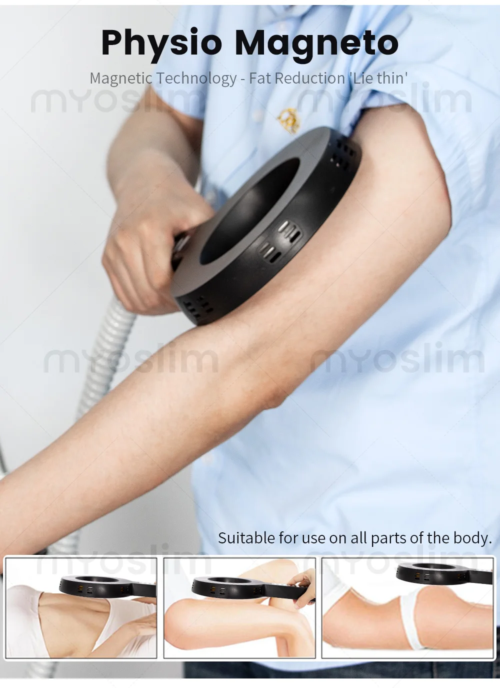 

Myoslim обезболивающая магнитная физическая реабилитация тела, высокочастотная вибрационная машина для внешней магнитной проводимости