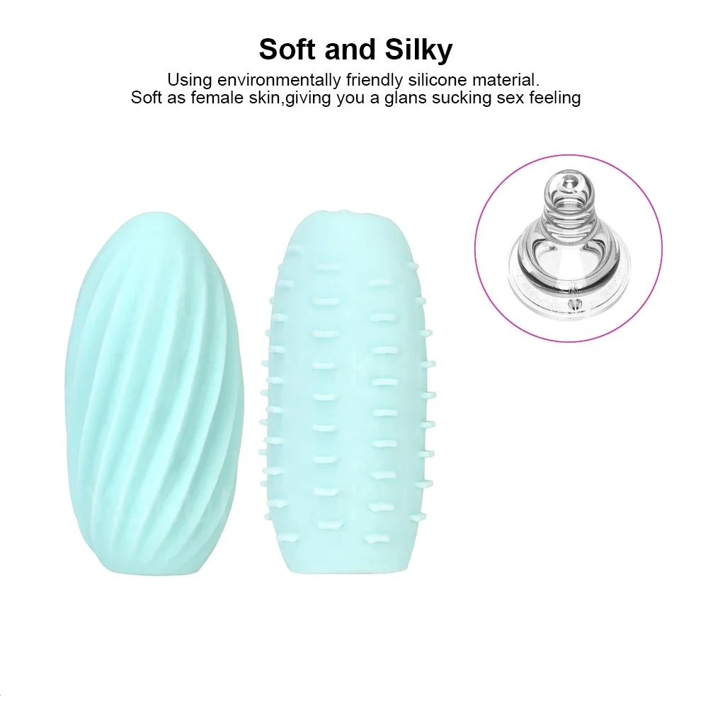 Male Masturbation Cup Vagina Egg Peni Massage Adult Toy For Men Glans Exercise Blowjob Toy Stretchy Silicone Sex Toys For Men view 6