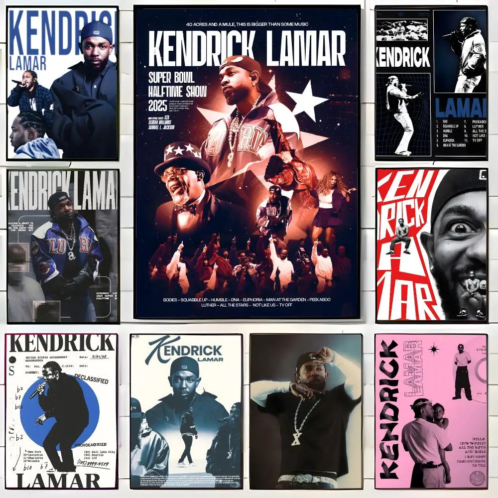 profound rapper K-Kendrick Lamar Poster Wall Art Print Decorative Mural Home Decor Gift Unframed