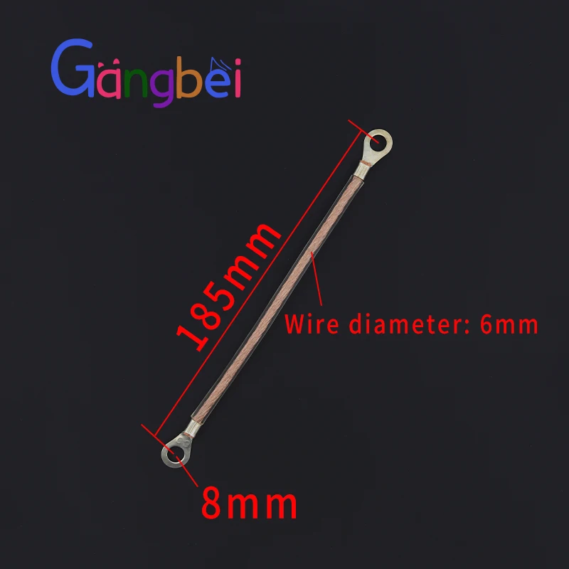 Kabel tanah jembatan plastik selubung transparan kabel tanah tembaga PVC kabel Tanah tahan korosi 4 6mm 200mm 250mm 300mm